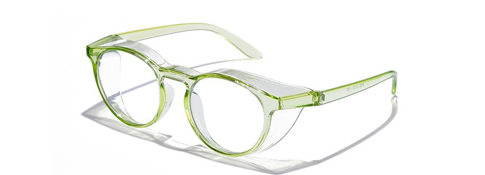 Spring and autumn new personality anti-fog TR90 round frame goggles creative can be equipped with myopia anti-blue glasses（HM016） - Korvel