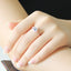 Elegant and luxurious wedding ring, women's Korean version of the living mouth ring - Korvel