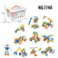 Juego de Bloques de Construcción Creativos para Niños - Juguete Educativo STEM