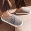 Chaussons en polaire rayés unis de qualité supérieure pour un confort douillet