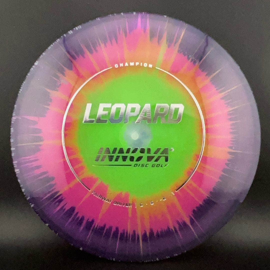 I-Dye Champion Leopard Disc Golf Driver