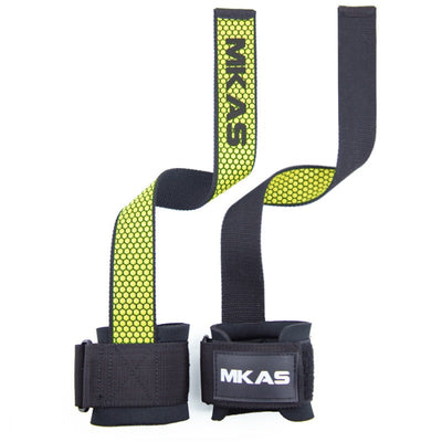 Weight Lifting Straps with Neoprene Padding for Men Women Weightlifting Powerlifting Strength Training Deadlift Wrist Straps - Korvel