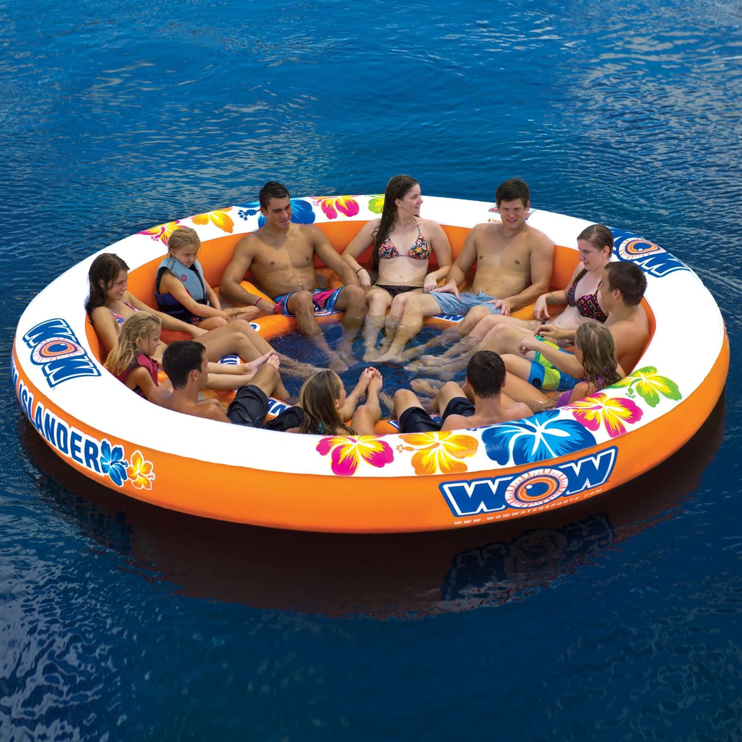 WOW Watersports Isla Flotante Stadium para 12 Personas