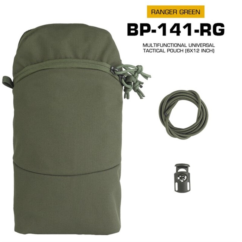 Tactical MOLLE Cylindrical Bag - 1.5L for Versatile Use