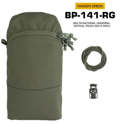 Tactical MOLLE Cylindrical Bag - 1.5L for Versatile Use
