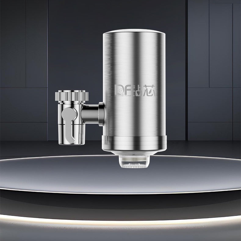 Faucet water purifier household 304 stainless steel new detachable washable tap water filter live streaming source water purifie - Korvel
