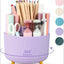 Home desktop rotatable dustproof large capacity pen holder storage box bathroom cosmetics sundries storage box - Korvel