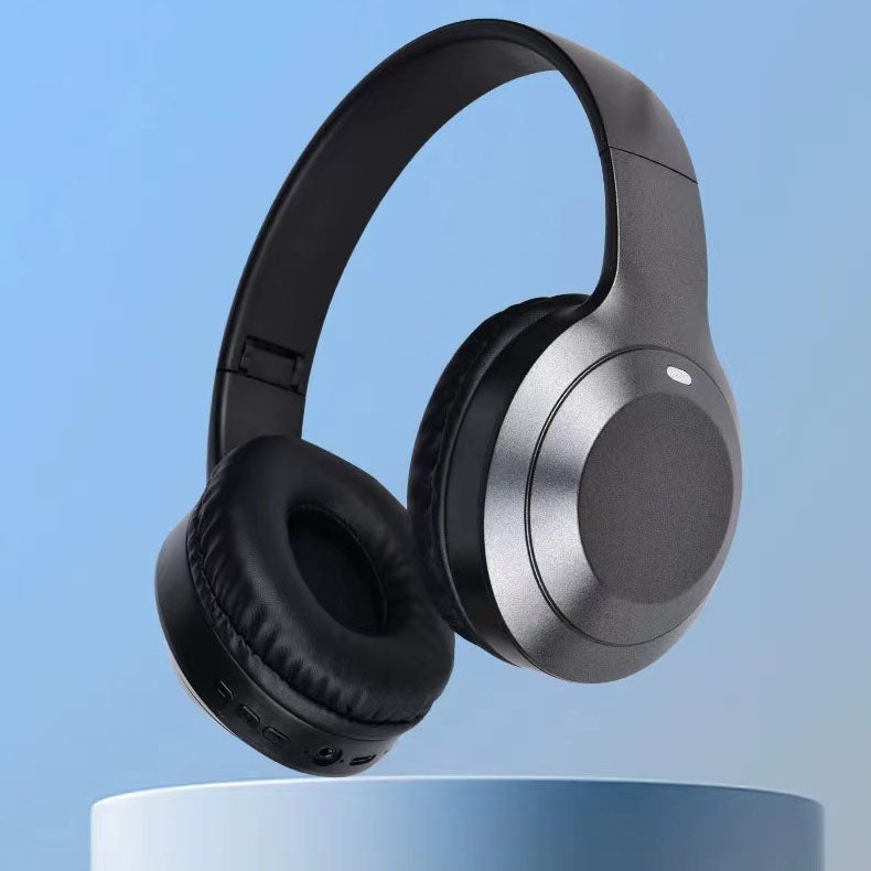 Head mounted wireless Bluetooth earphones for gaming, esports, 3D card insertion, foldable computer earphones, universal - Korvel