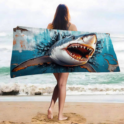 Quick-Drying Microfiber Beach Towel