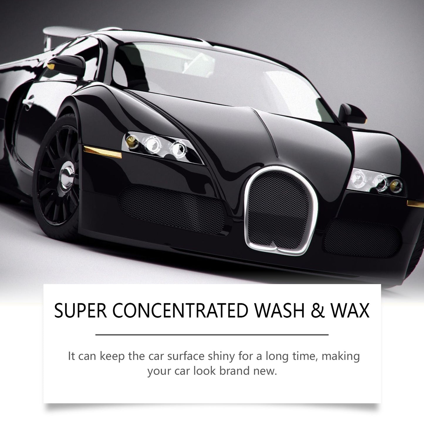 Foam Car Wash Liquid, Rich Foam Cleaning Decontamination Car Paint Maintenance Antifouling Cleaning Liquid - Korvel