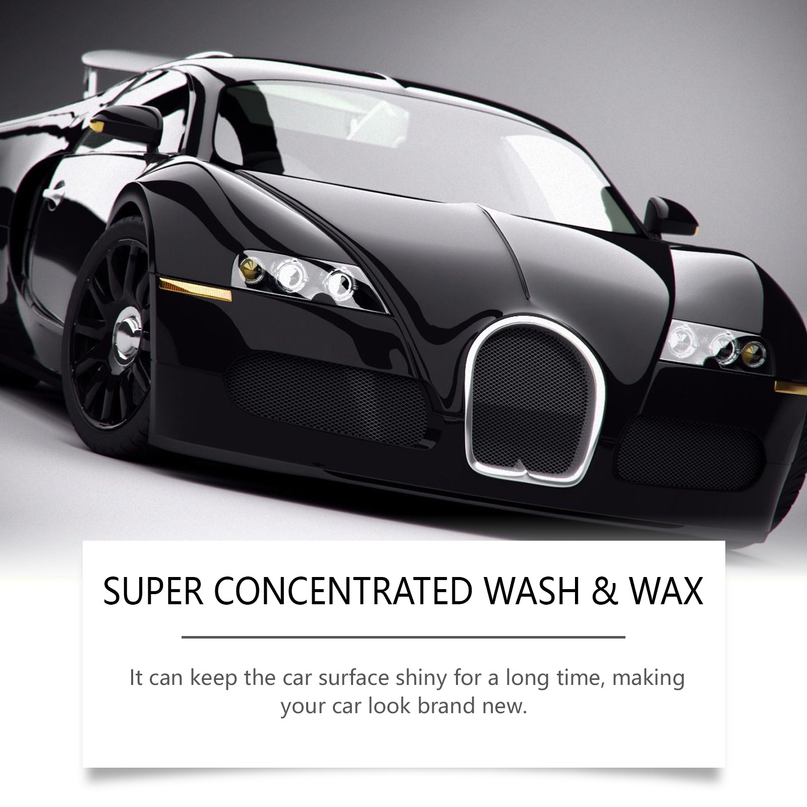 Foam Car Wash Liquid, Rich Foam Cleaning Decontamination Car Paint Maintenance Antifouling Cleaning Liquid - Korvel