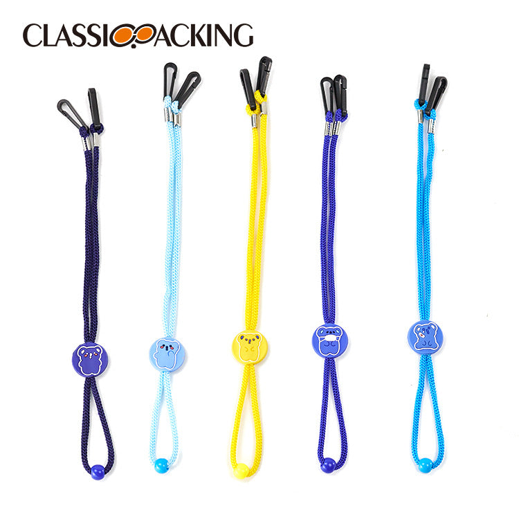 Trend Mask Anti-Lost Lanyard Nylon Hanging Neck Rope With Ins Cute Cartoon Children Adult Cartoon Mask Rope - Korvel