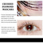 Crushed Diamond Mascara, Set Primer Instant Dry Film Flash Tear Eye Non-Smell-Free Mascara - Korvel