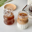 Thickened high borosilicate glass cup household transparent double-layer heat-resistant fruit juice cup - Korvel