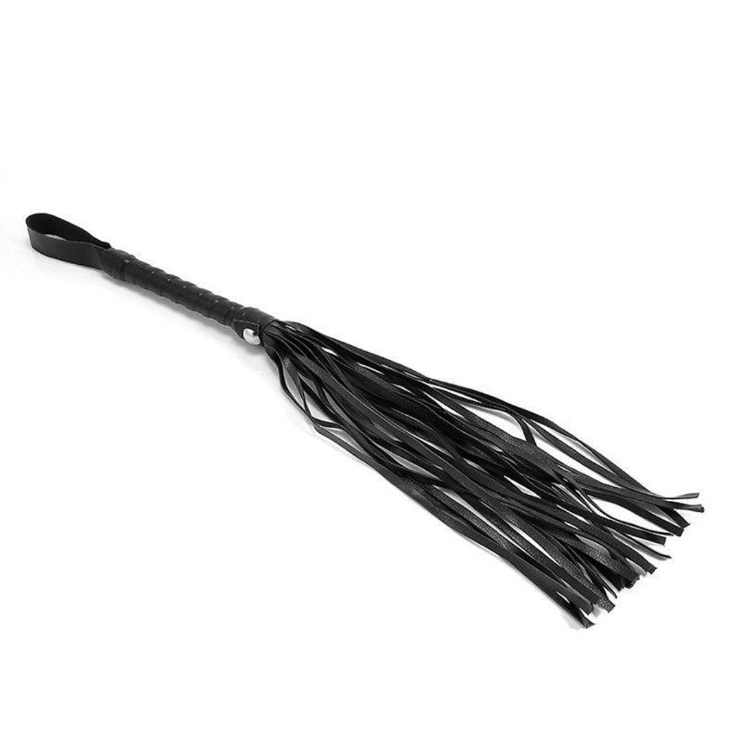 Premium 48cm Faux Leather Riding Crop