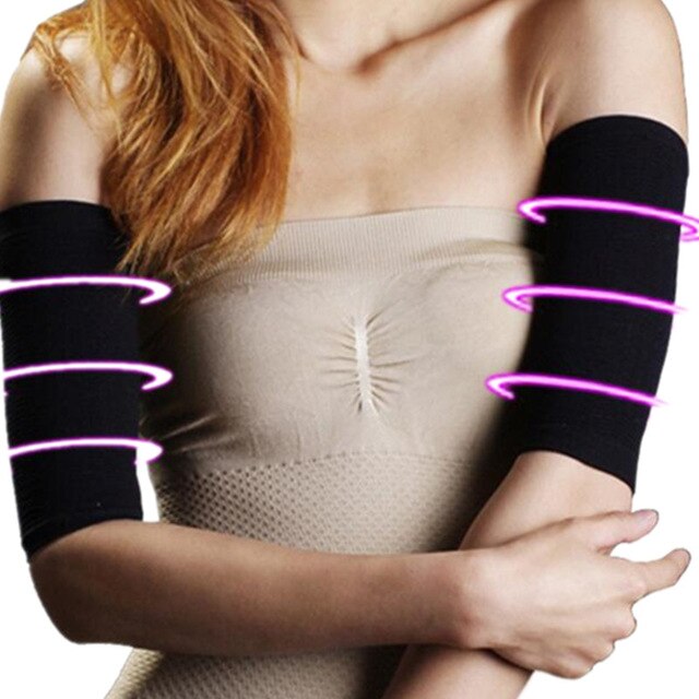2Pcs Weight Loss Calories off Slim Slimming Arm Shaper Massager Sleeve Slimming Wraps Arm Weight Loss Fat Burning Face Lift Tool - Korvel