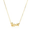 Collar LOVE en Oro Amarillo de 14k