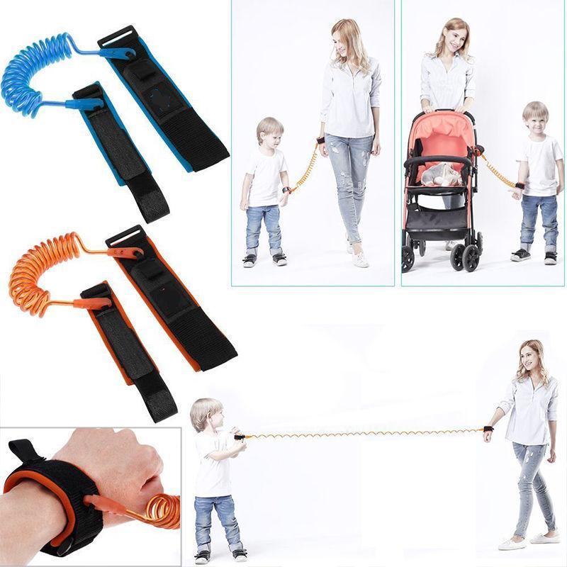 Kids Safety Harness Child Leash Anti Lost Wrist Link Traction Rope Anti Lost Bracelet - Korvel