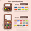 Mingke Mini Watercolor Paint Box with Notebook - 8 Colors