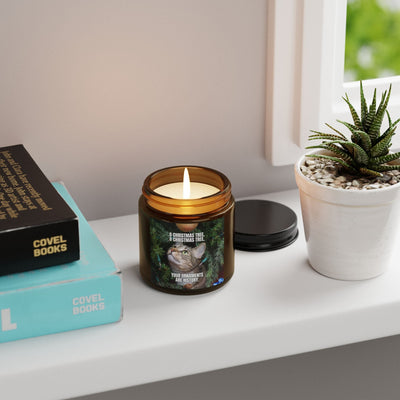 Bougie parfumée en soja O Christmas Tree - Pot en ambre