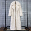 Womens Elongated Wool Coat With Tailored Lapel