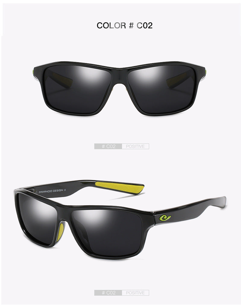 Lunettes de soleil carrées premium pour hommes et femmes