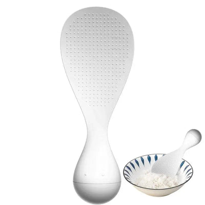 Stylish Non-Stick Rice Spoon with Tumbler Design