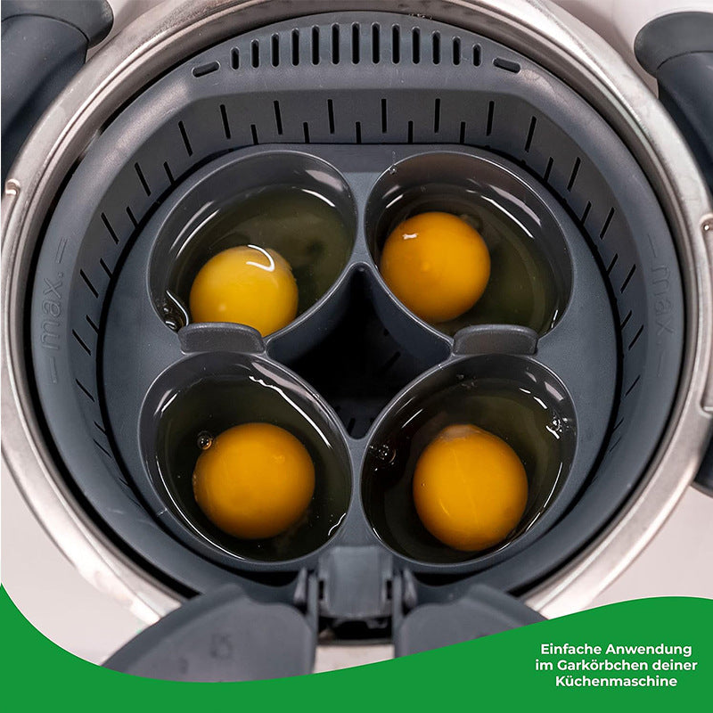 Moldes de Silicona Multifuncionales para Huevos para Thermomix TM5 TM6
