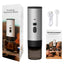 Portable Wireless 3-in-1 Espresso Maker, 7800mAh, Car/Home/Camping, Ground/Capsule Coffee. - Korvel