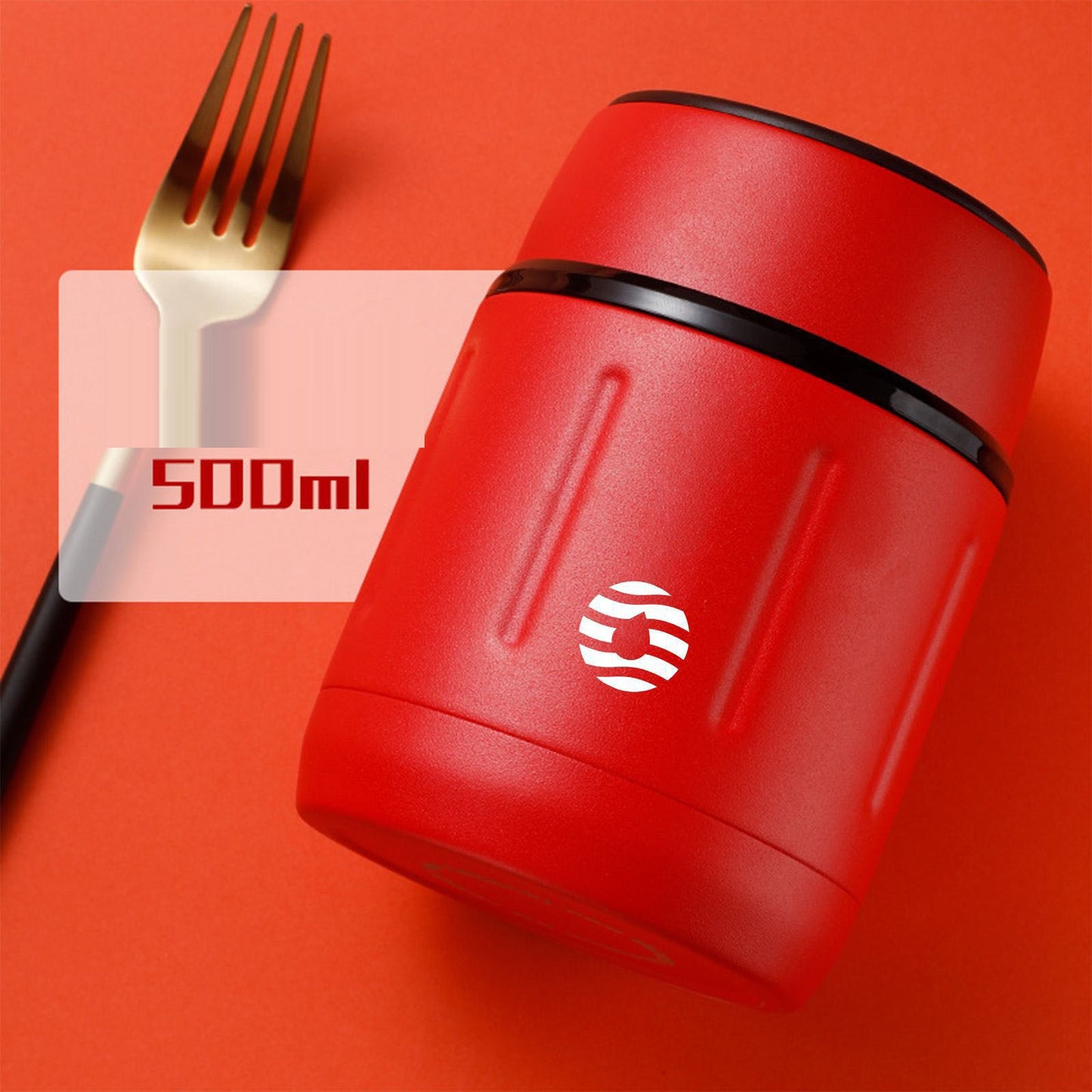 Stewing cup 316 stainless steel insulation barrel home office worker stew porridge stewing cup stewing pot - Korvel