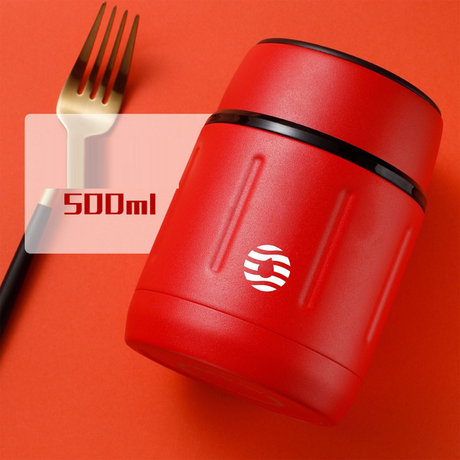 Stewing cup 316 stainless steel insulation barrel home office worker stew porridge stewing cup stewing pot - Korvel