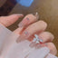 Fake Nails Fairy Long Wearing A Broken Diamond Butterfly Nail Stickers Detachable Finished Nail Pieces Nail Stickers Nails - Korvel