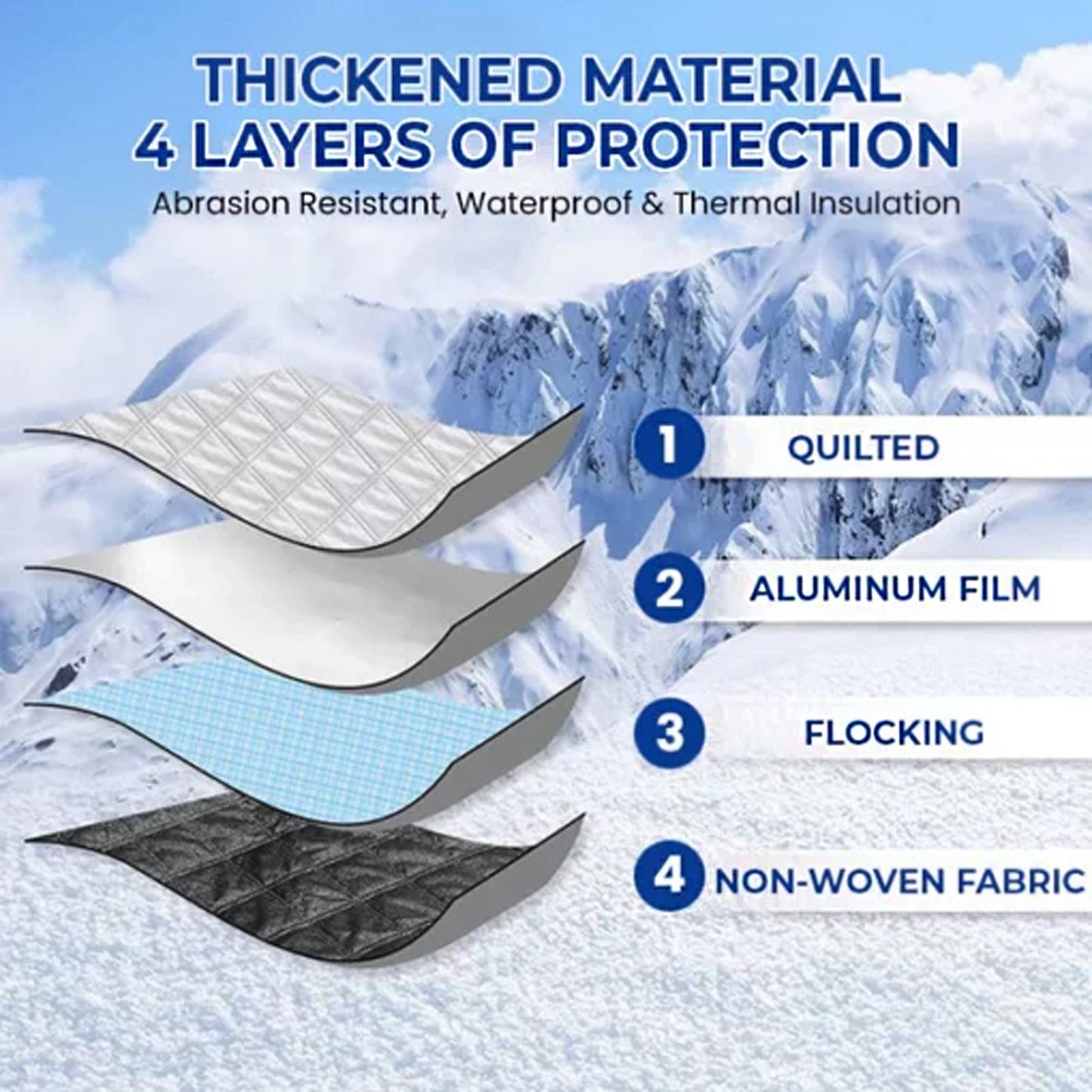 Premium Snow Cover for Winter Vehicle Protection