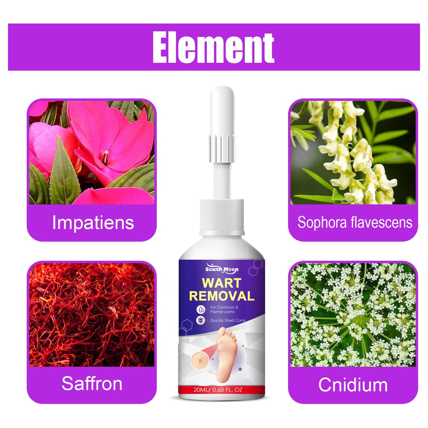 Remove Chicken Eye Lotion Extra Clear Remove Corns Skin Care Chicken Calluses Foot Pad Gram Warts - Korvel