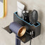 Wall-Mounted Hair Dryer Cover - No Holes Required