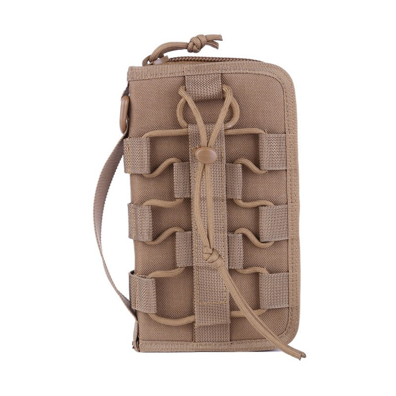 Ma Gaixian's Same Style Xuanwu Tactical Wallet Men's Handbag Outdoor Large Capacity Military Camo Wallet Mobile Case - Korvel