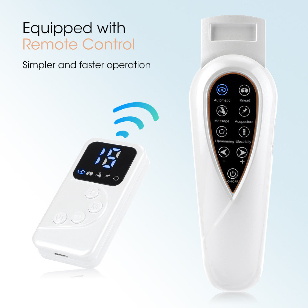 Remote Control Micro Current Color Light Face Slimmer With Five Modes Patch Pulse Massager EMS Tight Lift V-Face Instrument - Korvel
