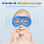 Electric Vibration Eye Massager with Heat - Wireless Comfort