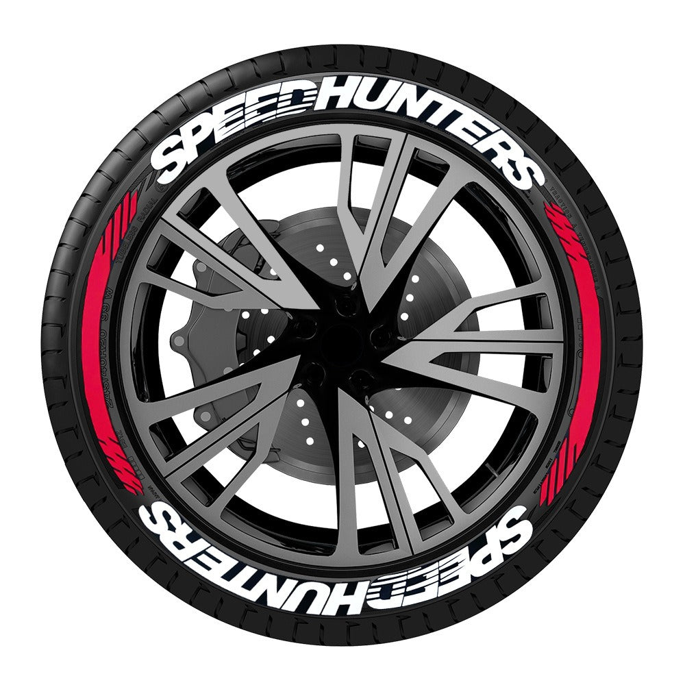 Premium Tire Letter Stickers for Car and Motorcycle Decoration