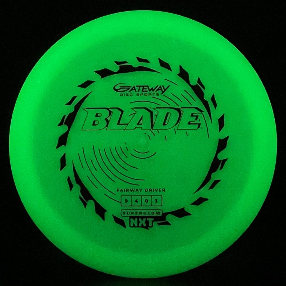 NXT Superglow Blade Disc Golf Driver