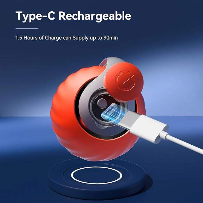 Dog toy automatic dog walking ball pet dog self fun stress relieving bite resistant electric intelligent dog teasing - Korvel