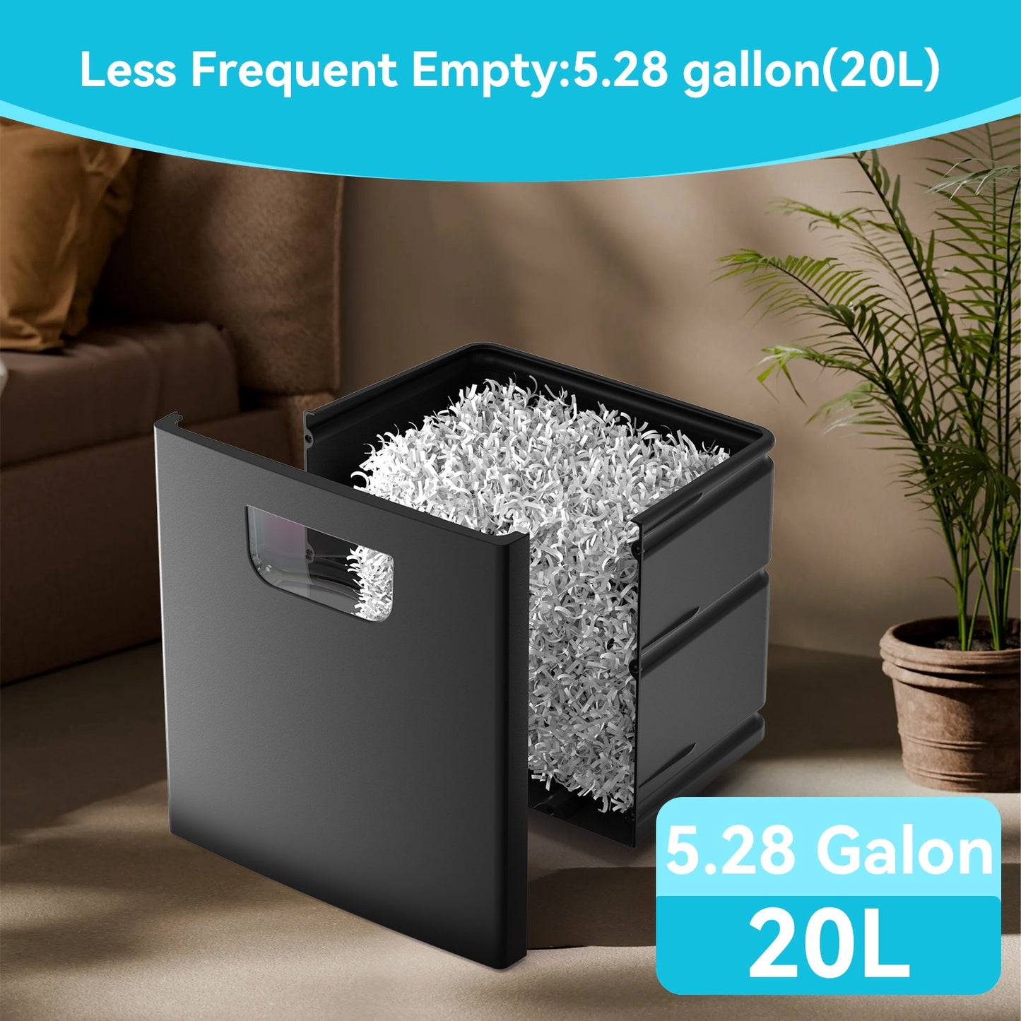 High Security Low Noise Cross Cut Paper Shredder