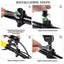 Rearview mirror electric car flat mirror 360 degree adjustable reflector reversing mirror riding accessories - Korvel