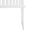 Privacy Screen Panels Kit Air Conditioner Trash Can Enclosure Vinyl white color - Korvel