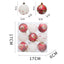 Christmas hanging ball Christmas tree decoration snowflakes five-star Christmas ball accessories combination - Korvel