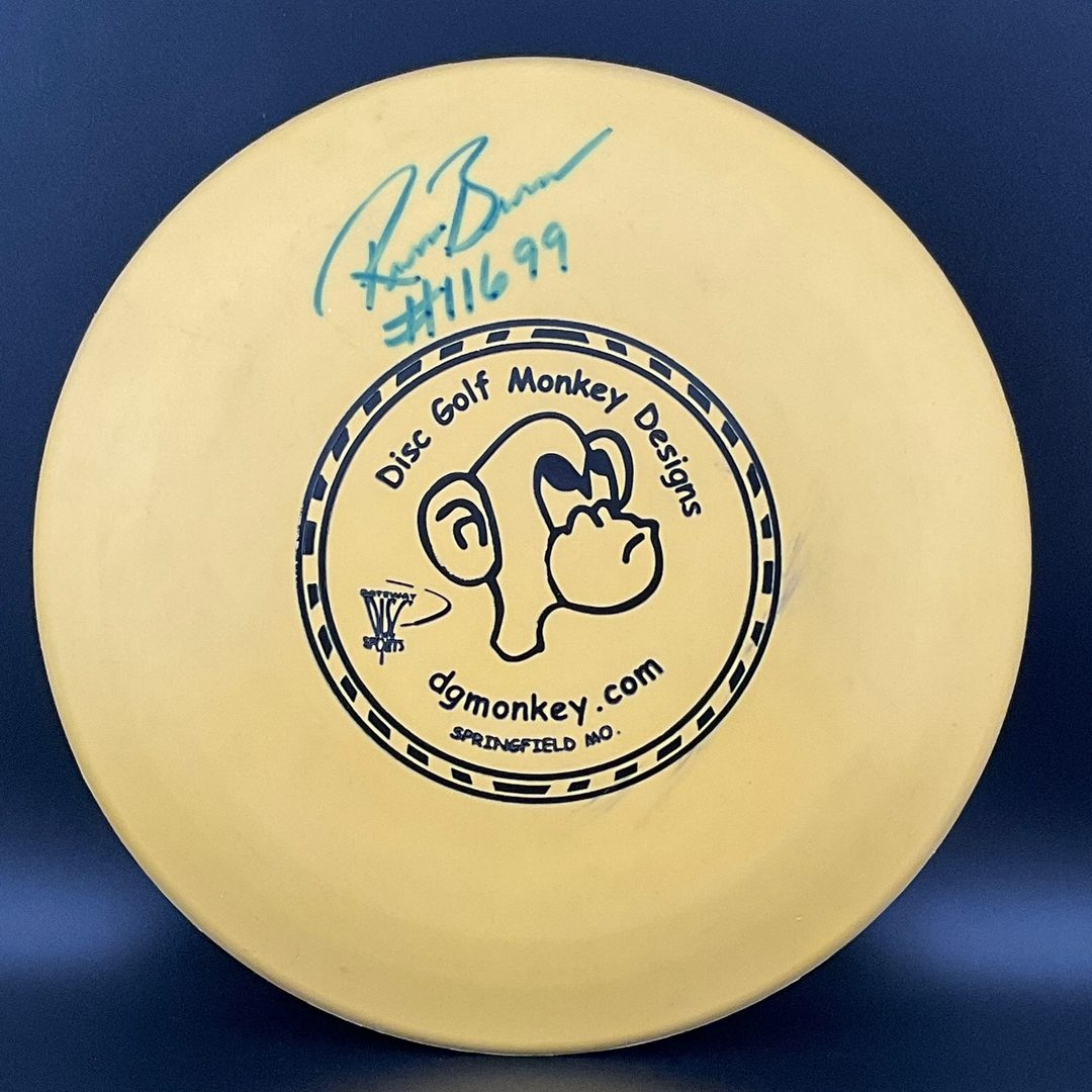 Suregrip Warrior Disc - Signed by Russ Burns - Rare Edition