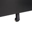 Locked three drawer storage mobile metal filing cabinet with pre installed wheels under the desk filing cabinet - Korvel