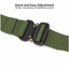 Cinturón Táctico para Hombre XGear Estilo Riggers con Hebilla de Liberación Rápida