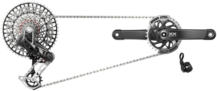 Grupos de transmisión SRAM XX T-Type Eagle - Crank de 175 mm con cadena de 32t