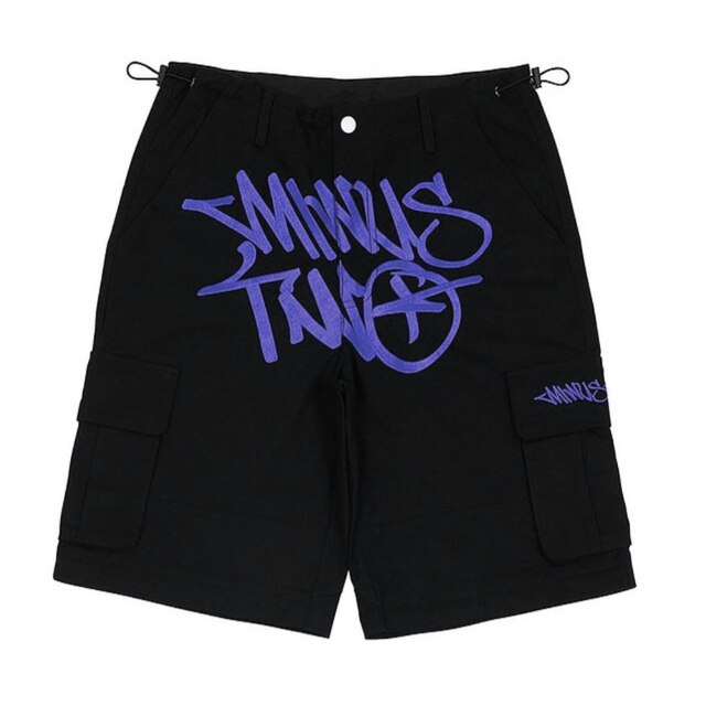 Shorts de gym en denim Y2K Hip Hop pour un style d'été